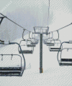 Ski Lifts Diamond Painting