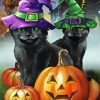 Spooky Kittens Halloween Diamond Painting
