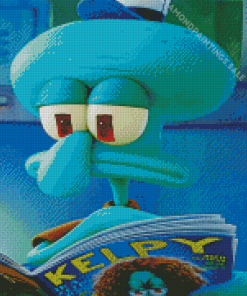 Squidward Spongebob Diamond Painting