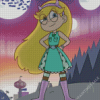 Star Cosplay From Star Butterfly Diamond Painting