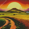 Sun Landscape Diamond Painting