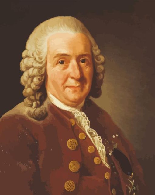 Swedish Botanist Carl Linnaeus Diamond Painting