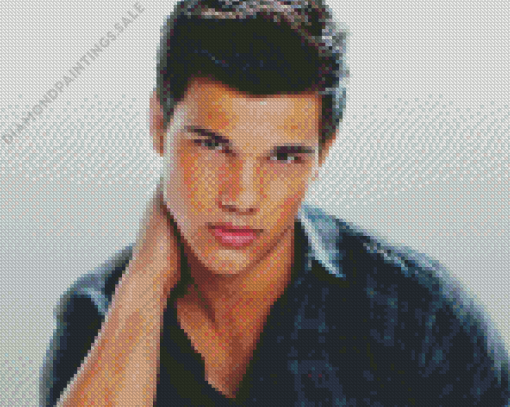 Taylor Lautner Diamond Painting