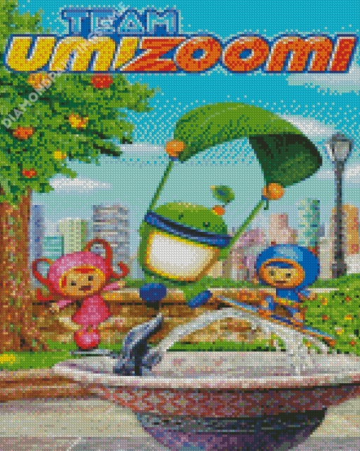 Team Umizoomi Series Diamond Painting