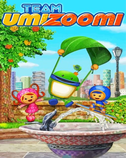 Team Umizoomi Series Diamond Painting