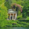 Temple At Stourhead Diamond Painting