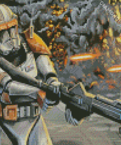 Commander Cody Star Wars Diamond Painting