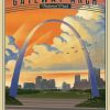 The Gateway Arch National Park Diamond Painting
