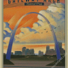 The Gateway Arch National Park Diamond Painting