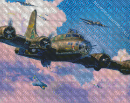 The Memphis Belle Aircraft Diamond Painting