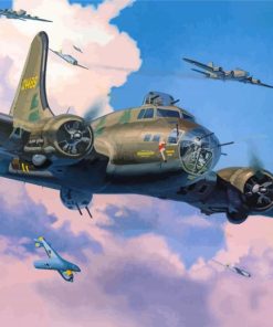 The Memphis Belle Aircraft Diamond Painting