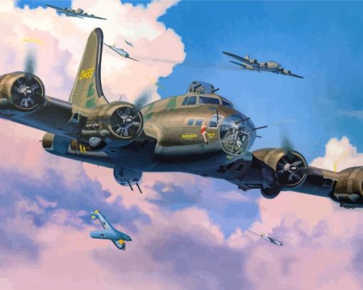 The Memphis Belle Aircraft Diamond Painting