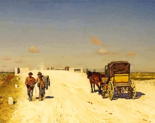 Road From Naples to Brindisi Diamond Painting