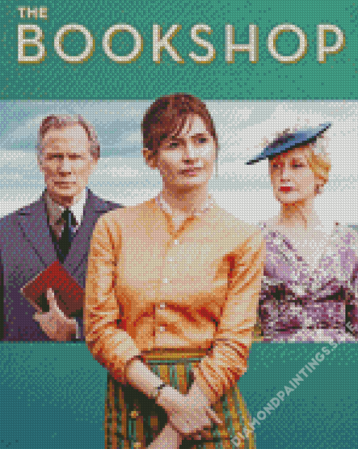 The Bookshop Poster Diamond Painting