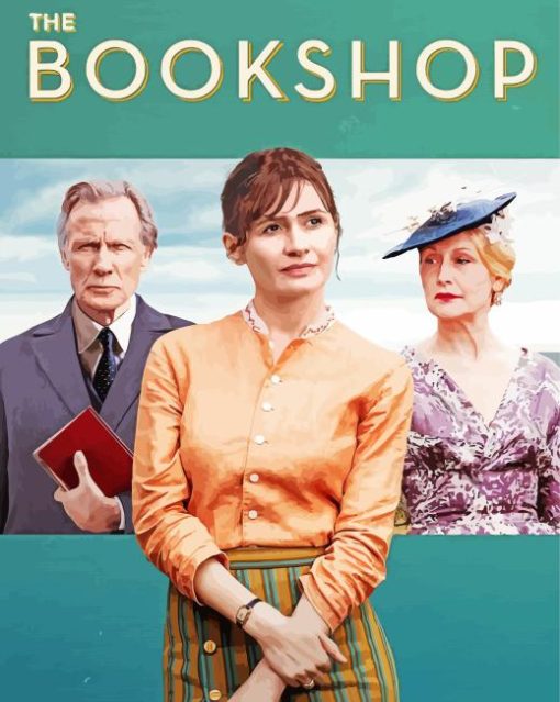 The Bookshop Poster Diamond Painting