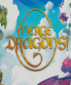 Video Game Merge Dragons Diamond Painting