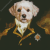 White Admiral Dog Diamond Painting