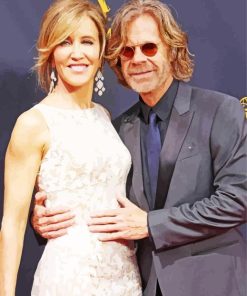 William H Macy And Felicity Huffman Diamond Painting