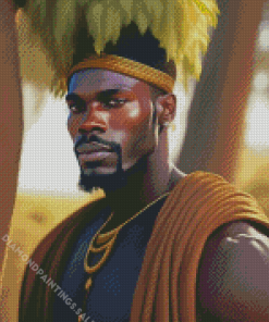 Zulu Man Diamond Painting