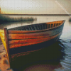 Abandoned Wooden Boat Diamond Painting