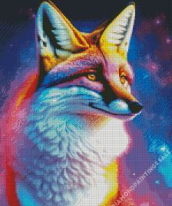 Galaxy Fox Diamond Painting