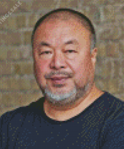 Ai Weiwei Chinese Architect Diamond Painting