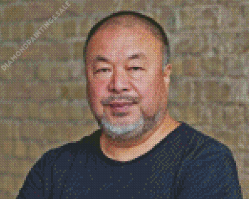 Ai Weiwei Chinese Architect Diamond Painting