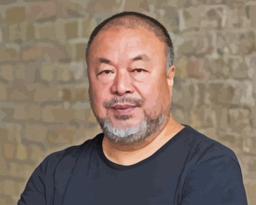 Ai Weiwei Chinese Architect Diamond Painting