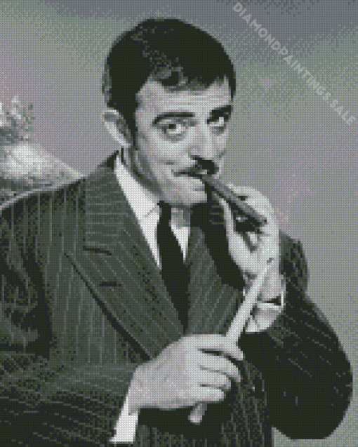 Gomez Addams Diamond Painting