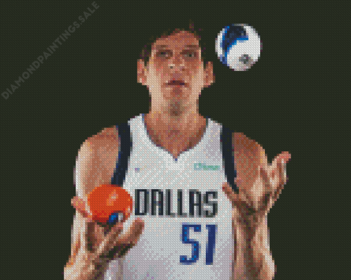 Boban Marjanovic Dallas Diamond Painting