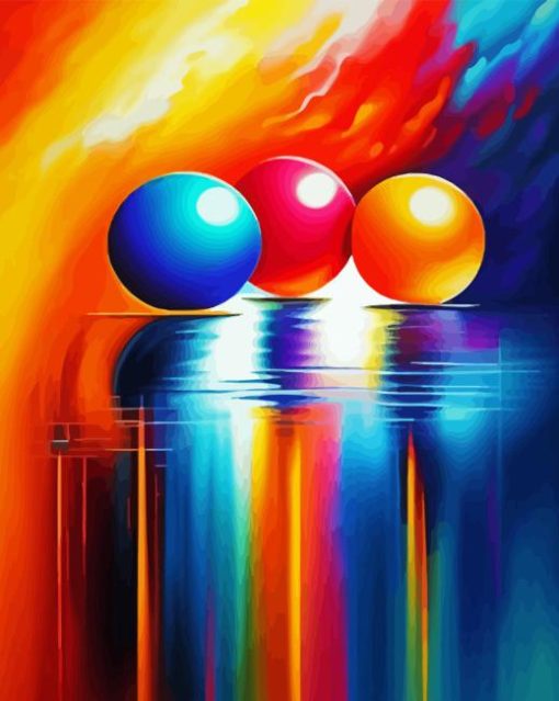 Colorful Balls Diamond Painting