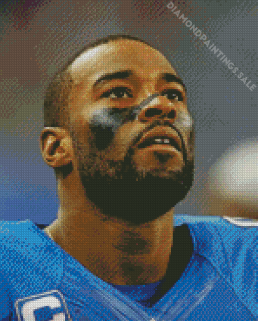 Calvin Johnson Diamond Painting