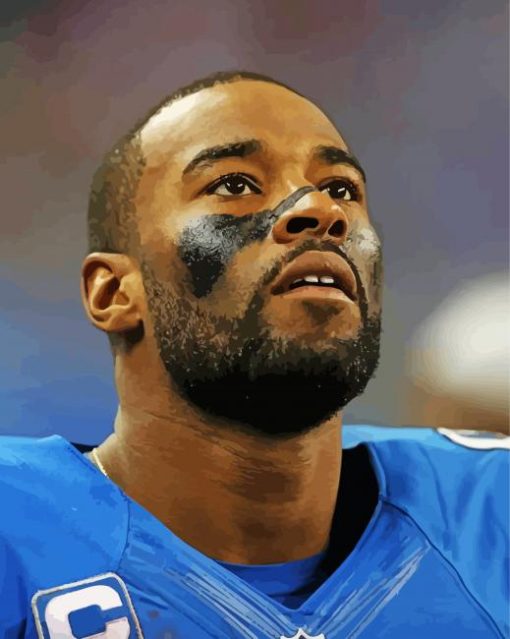 Calvin Johnson Diamond Painting