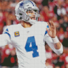 Dak Prescott Diamond Painting