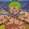 Roronoa Zoro Diamond Painting