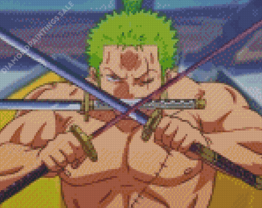 Roronoa Zoro Diamond Painting