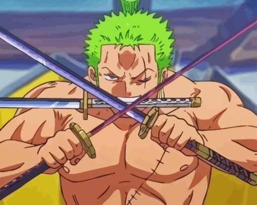 Roronoa Zoro Diamond Painting