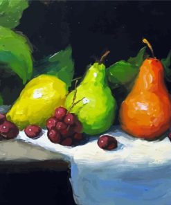 Fruits And Pears In A Row Diamond Painting