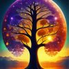 Galaxy Tree Of Life Diamond Painting