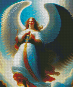 Happy Guardian Angel Diamond Painting