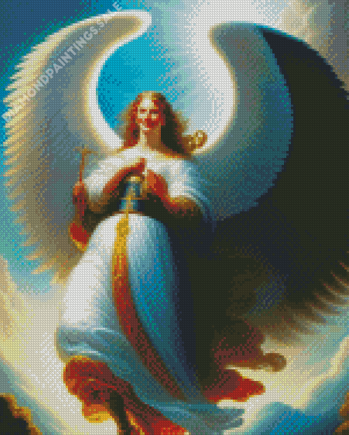 Happy Guardian Angel Diamond Painting