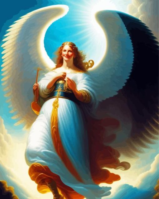 Happy Guardian Angel Diamond Painting