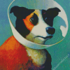 Kranker Hund Dog Diamond Painting