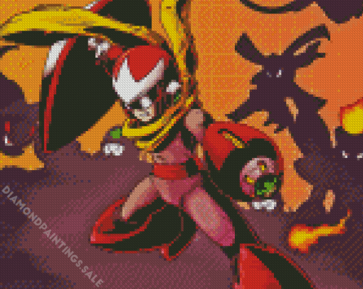 Mega Man Proto Man Diamond Painting