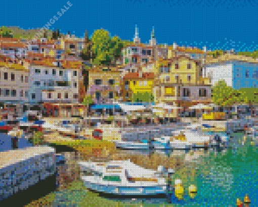 Opatija Town Croatia Diamond Painting