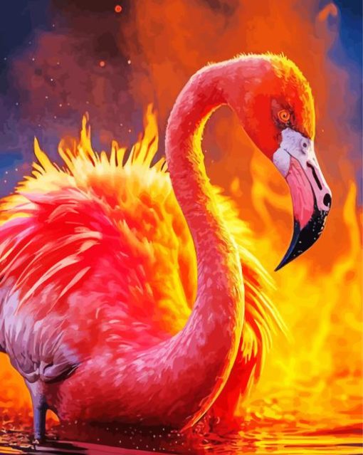 Pink Flamingo Diamond Painting