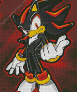 Shadow Sonic Diamond Painting
