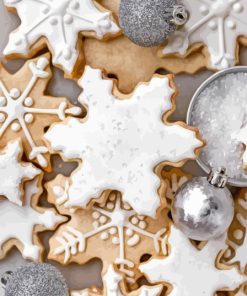 Snowflake Cookies Diamond Painting