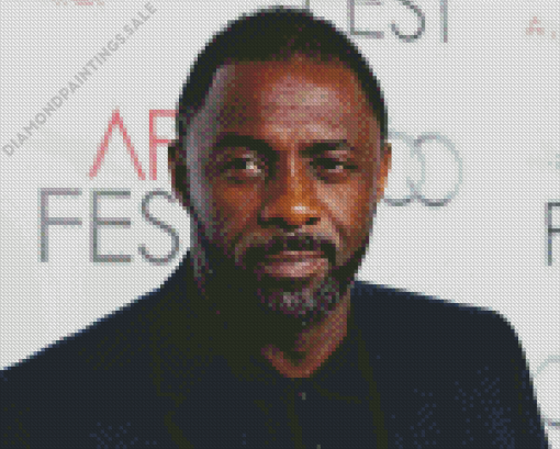 Idris Elba Diamond Painting