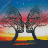 Tree Couple Diamond Painting